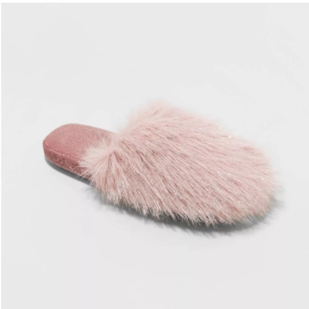 NEW Stars Above Women's Harlow Slide Slippers - Mauve Large (9-10)